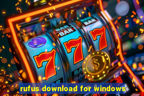 rufus download for windows